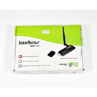 Usado, Adaptador Usb Wireless Intelbras Wbn240 - 150mbps comprar usado  Brasil 