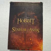 Dvd O Hobbit Trilogia/ O Senhor Dos Anéis Trilogia D0342 comprar usado  Brasil 