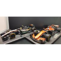 F1 Mclaren Alonso + Force India Perez Minichamps 1/18 #senna comprar usado  Brasil 