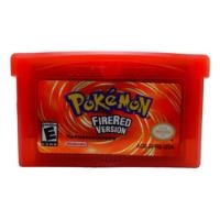 Pokémon Fire Red Game Boy Advance Gba Nintendo Com Case comprar usado  Brasil 
