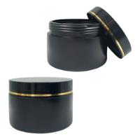 50 Potes Plásticos Vazios Para Cremes 250g. C/ Fio Dourado, usado comprar usado  Brasil 