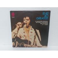 Lp Vinil Elvis Presley - Elvis 40 Greatest / Duplo 1975, usado comprar usado  Brasil 