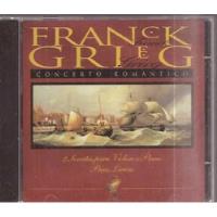 Cd Violin Sonatas / Concerto Roma Franck / Grieg comprar usado  Brasil 