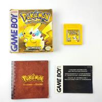 Pokemon Yellow Nintendo Game Boy Completo, usado comprar usado  Brasil 