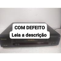 Vídeo Cassete K7 Sharp Vc-1394 B - Com Defeito  comprar usado  Brasil 