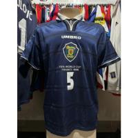 Camisa Escócia Copa Do Mundo 1998 Hendry 5 Oficial, usado comprar usado  Brasil 