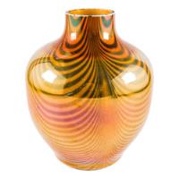 Vaso Carnival Glass Imperial Art Anos 20 Americano Antigo comprar usado  Brasil 