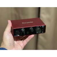 Interface Audio Focusrite Scarlet Solo 3 Gen comprar usado  Brasil 