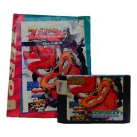 Zero The Kamikaze Squirrel Mega Drive Sega Sem Caixa, usado comprar usado  Brasil 