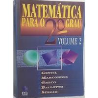 Usado, Matemática Para O 2º Grau - Volume 2 comprar usado  Brasil 
