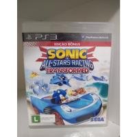 Sonic All Stars Racing Transformed Ps3 Mídia Física Seminovo comprar usado  Brasil 