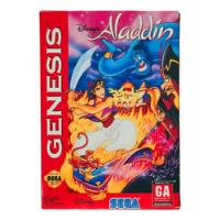Jogo Disney's Aladdin - Mega Drive Sega, Caixa E Berço , usado comprar usado  Brasil 