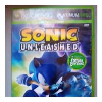 Jogo Sonic Unleashed Xbox 360 Midia Fisica, usado comprar usado  Brasil 