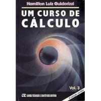 Livro Um Curso De Cálculo Volume 3 - Hamilton Luiz Guidorizzi [1998] comprar usado  Brasil 