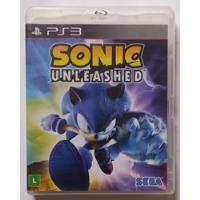 Jogo Sonic Unleashed Original Ps3 Midia Fisica Cd., usado comprar usado  Brasil 