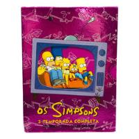 Box Dvd Os Simpsons 3º Temporada Completa Dublado comprar usado  Brasil 