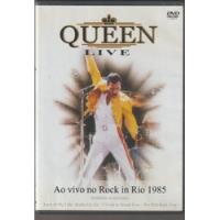Dvd Original Música Queen - Ao Vivo No Rock In Rio 1985 comprar usado  Brasil 