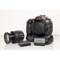 Câmera Canon Eos 80d + Lente 18-55 + 2 Baterias + Grip Usada comprar usado  Brasil 