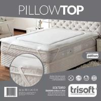 Usado, Pillow Top Protetor Colchão Solteiro Confortável Antiácaro  comprar usado  Brasil 