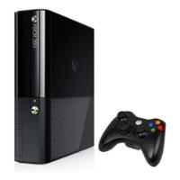Microsoft Xbox 360 E 4gb Standard Preto Com Kinect E 1 Jogo Disneyland Adventure comprar usado  Brasil 