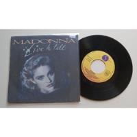 Compacto Madonna - Live To Tell Importado comprar usado  Brasil 