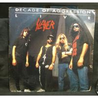 Lp Slayer  Decade Of Aggression Live /duplo/92/nacional  comprar usado  Brasil 