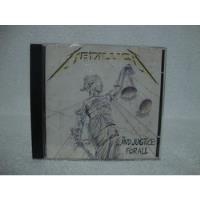 Cd Original Metallica- And Justice For All comprar usado  Brasil 