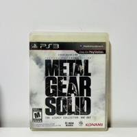 Jogo Metal Gear Solid The Legacy Collection Ps3 Físico Usado comprar usado  Brasil 