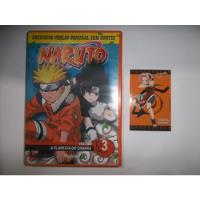 Dvd Naruto A Floresta Do Chakra Vol 3 Com Card Sakura, usado comprar usado  Brasil 