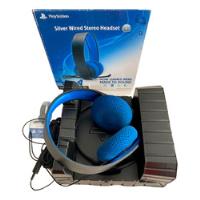 Fone Headset Com Fio Sony Playstation 3 Silver 7.1, usado comprar usado  Brasil 