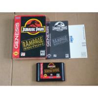 Jurassic Park Rampage Edition -- Sega Genesis / Mega Drive, usado comprar usado  Brasil 