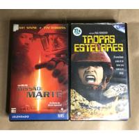 Usado, Filme Fita Vhs Tropas Estrelares / Missão Marte Fc Antigo comprar usado  Brasil 