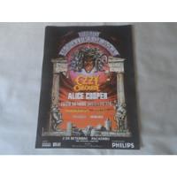Flyer Antigo Do Monsters Of Rock De 1995 Original, usado comprar usado  Brasil 