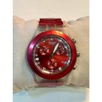 Relógio Swatch Swiss Irony Diaphane Vermelho Original Raro comprar usado  Brasil 