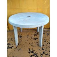 mesa redonda plastico comprar usado  Brasil 