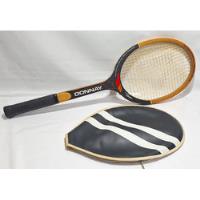 Antiga Raquete Tenis Anos 70 Madeira Donnay Belgica , usado comprar usado  Brasil 