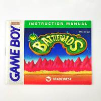 Manual Battletoads Nintendo Game Boy, usado comprar usado  Brasil 