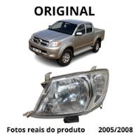 Usado, Farol Esquerdo Hilux 2005 2006 2007 2008 Original 46 comprar usado  Brasil 