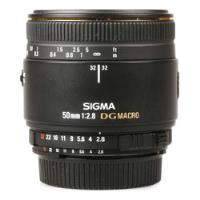 Usado, Objetiva Sigma 50mm F2.8 Dg Macro (nikon F) comprar usado  Brasil 