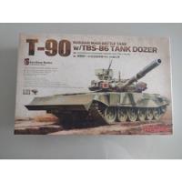 T-90 Russian Main Battle Tank W/tbs-86 Tank Dozer 1/35 Meng comprar usado  Brasil 