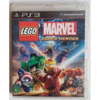 Jogo Lego Marvel Super Heroes Original Ps3 Midia Fisica Cd. comprar usado  Brasil 