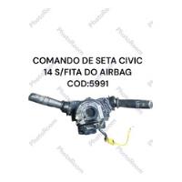 Comando De Seta Honda Civic 2014 Sem Fita Do Airbag Cod 5991 comprar usado  Brasil 