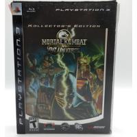 Mortal Kombat Vs Dc Universe Kollectors Edition Ps3 Usado Fí comprar usado  Brasil 