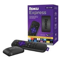Roku Express Hd Fhd Original Streaming Transforma Smart Tv comprar usado  Brasil 