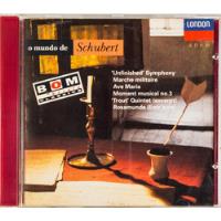 Cd Schubert O Mundo De Unfinished Symphony Ave Maria, usado comprar usado  Brasil 