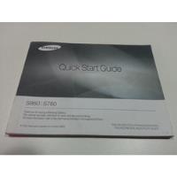 Camera Sansumg Manual S860 S760 Original comprar usado  Brasil 