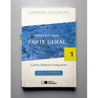 Sinopses Jurídicas - Direito Civil - Parte Geral - C. R. Gon, usado comprar usado  Brasil 