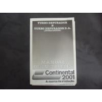 R/m - Manual Do Antigo  Exaustor Continental 2001 comprar usado  Brasil 
