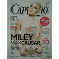 Capricho #1183 Ano 2013 Miley Cyrus - Poster Justin Timberla comprar usado  Brasil 