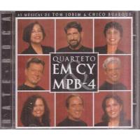 Cd Original - Quarteto Em Cy E Mpb 4 Musicas De Tom Jobim E comprar usado  Brasil 